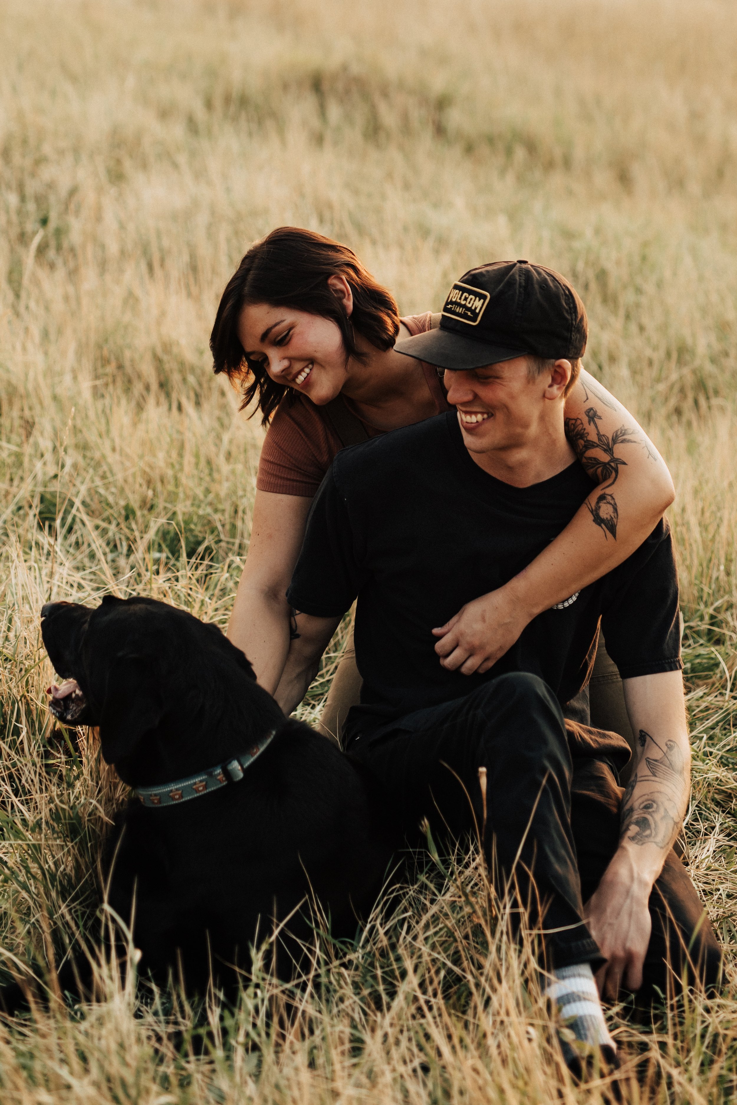 mountain-feild-couple-photos-with-dog-engagement-session-brayden-and-syd-photography-engagement-session-outfit-inspiration-couples-session-with-dog-utah-photographer