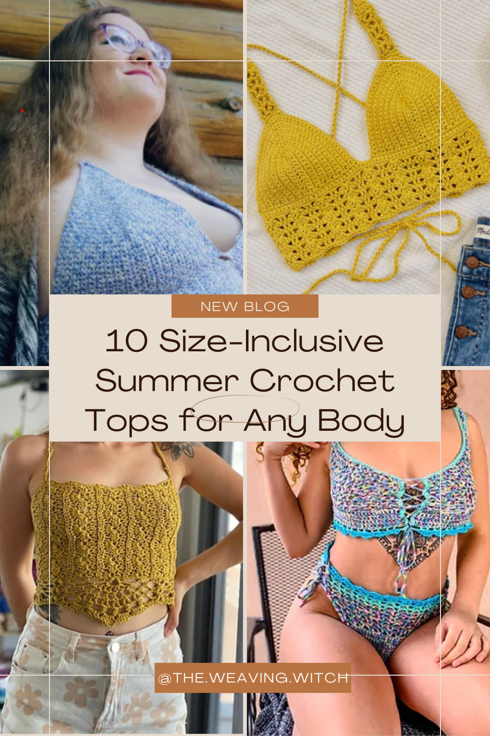 Size Inclusive Crochet Top - Free Pattern - Noelebelle Crochet
