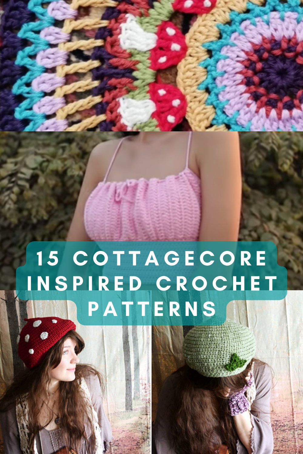 20 Free Cottagecore Crochet Patterns For Spring And Summer – ZHERSS