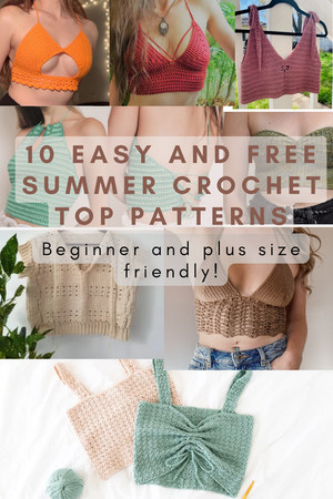 10 Easy Crochet Summer Top Patterns — The Weaving Witch