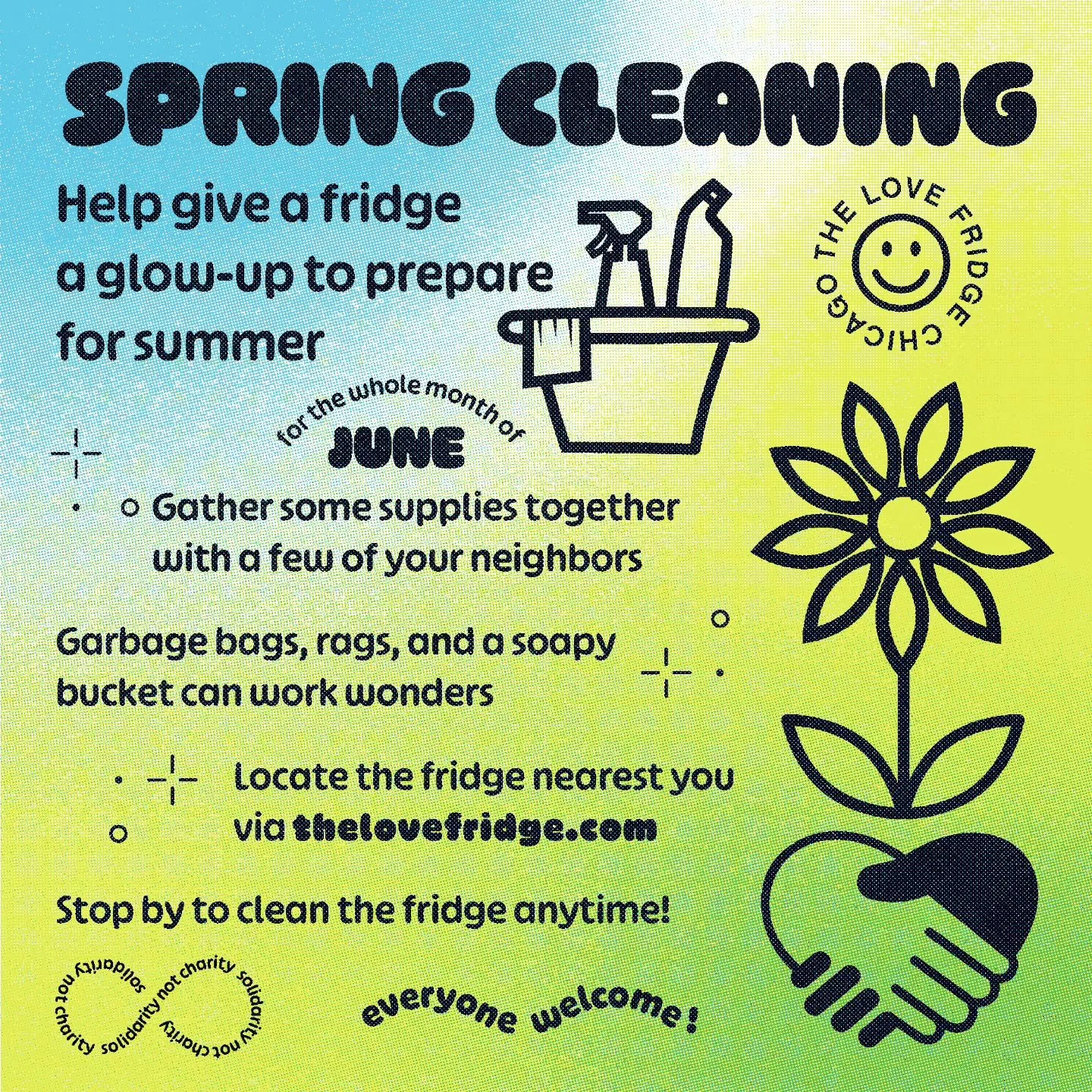We know it takes a village to keep these fridges clean! For the whole month of June, we're inviting friends and neighbors to head out to your favorite fridge and give it a good scrub down🫧🧼🧽. Feel free to take pics of the squeaky clean fridge and 