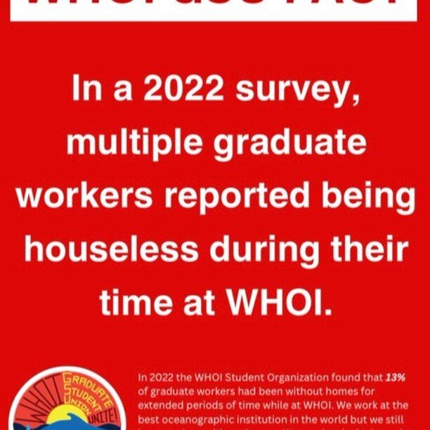 Here are the flyers #WHOI found objectionable enough to take down. This move by #WHOI is upsetting. Our flyers were informational, factual and have been successful at starting productive conversations about a #WHOIGradUnion. We are 
WHOI&rsquo;s best