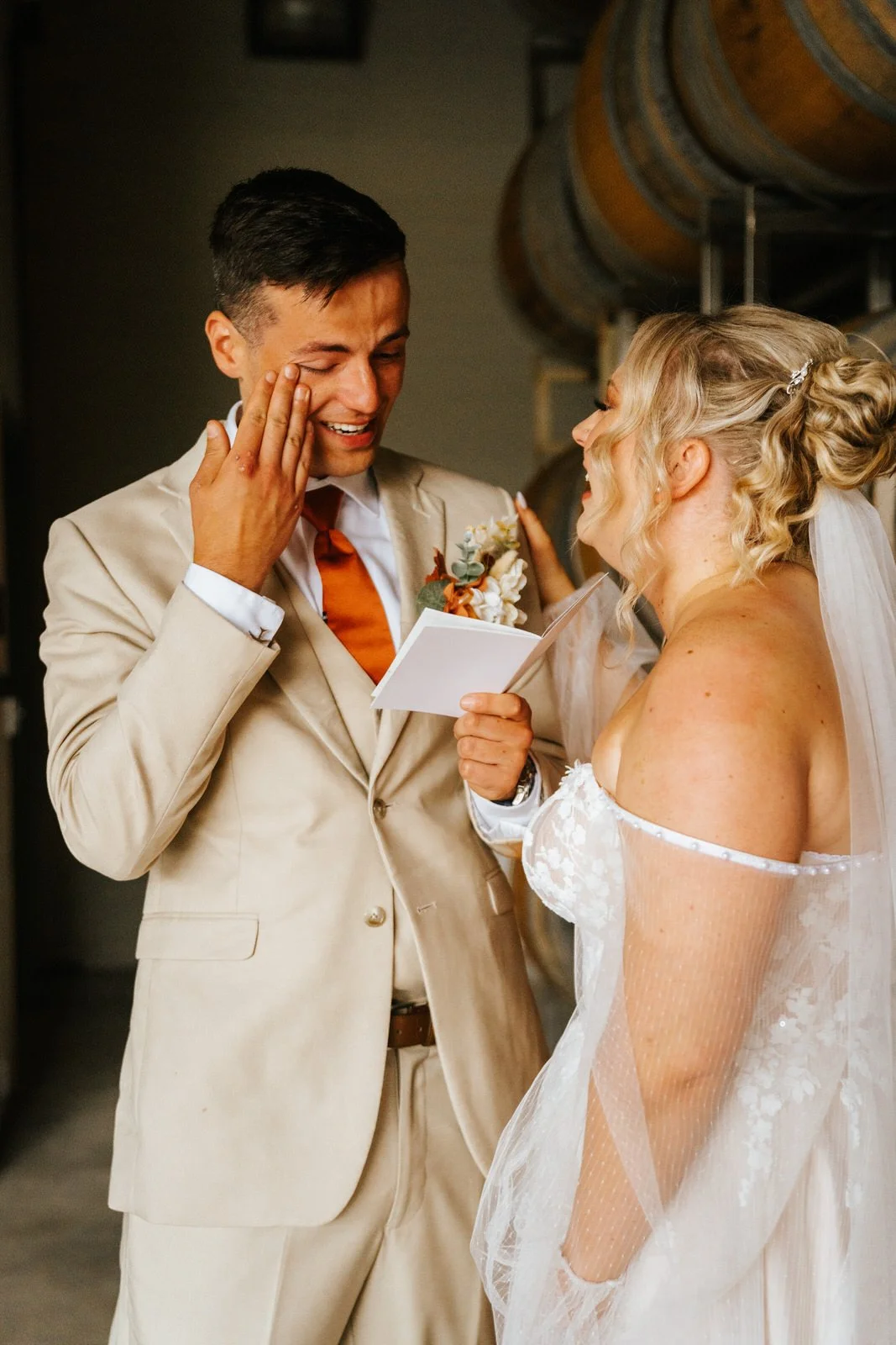 Editorial Wedding photos at Sweet Cheeks Winery