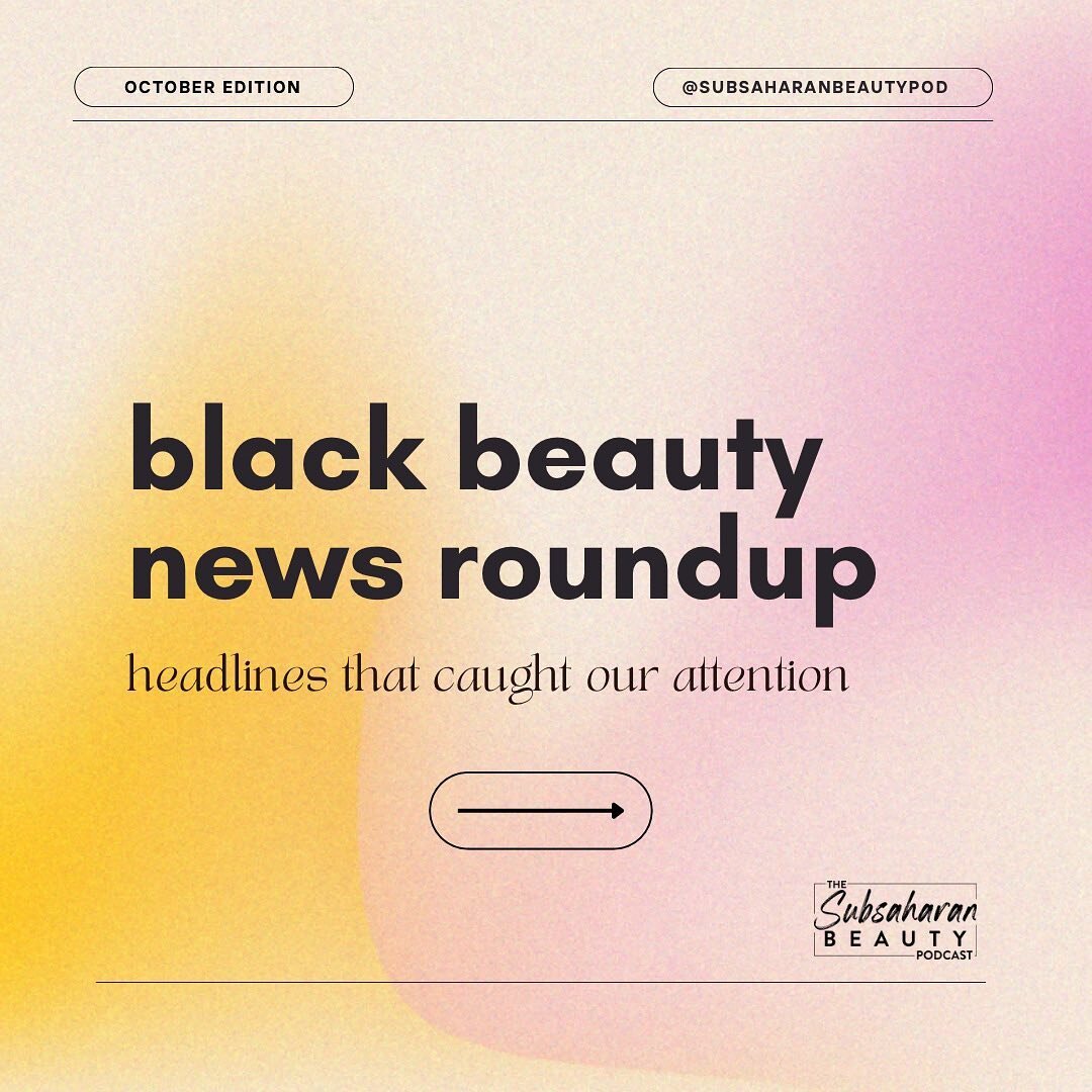 We&rsquo;re starting a new monthly series where we bring you a roundup of some black beauty new that caught our attention! 

Like, share, and comment below with any news that caught your attention too! 

1. @uncoverskincareco featured in @cnn 🔥🔥! 
