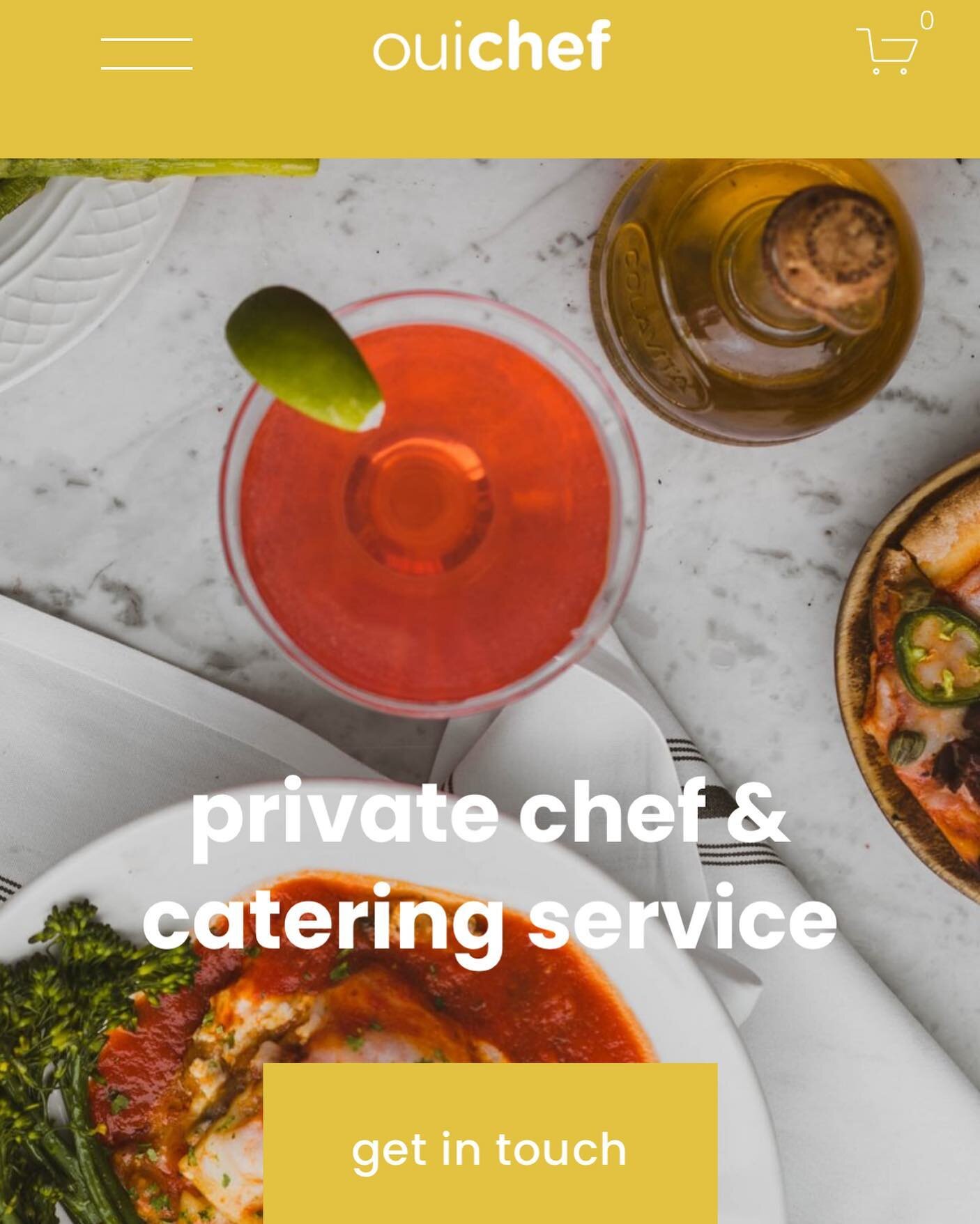 We are proud to announce our website is officially up and running! Visit the link in bio to learn more and book your next private dinner event, aswell as weekly delivered meals. Thanks to our clients/friends and families for the support. We look forw
