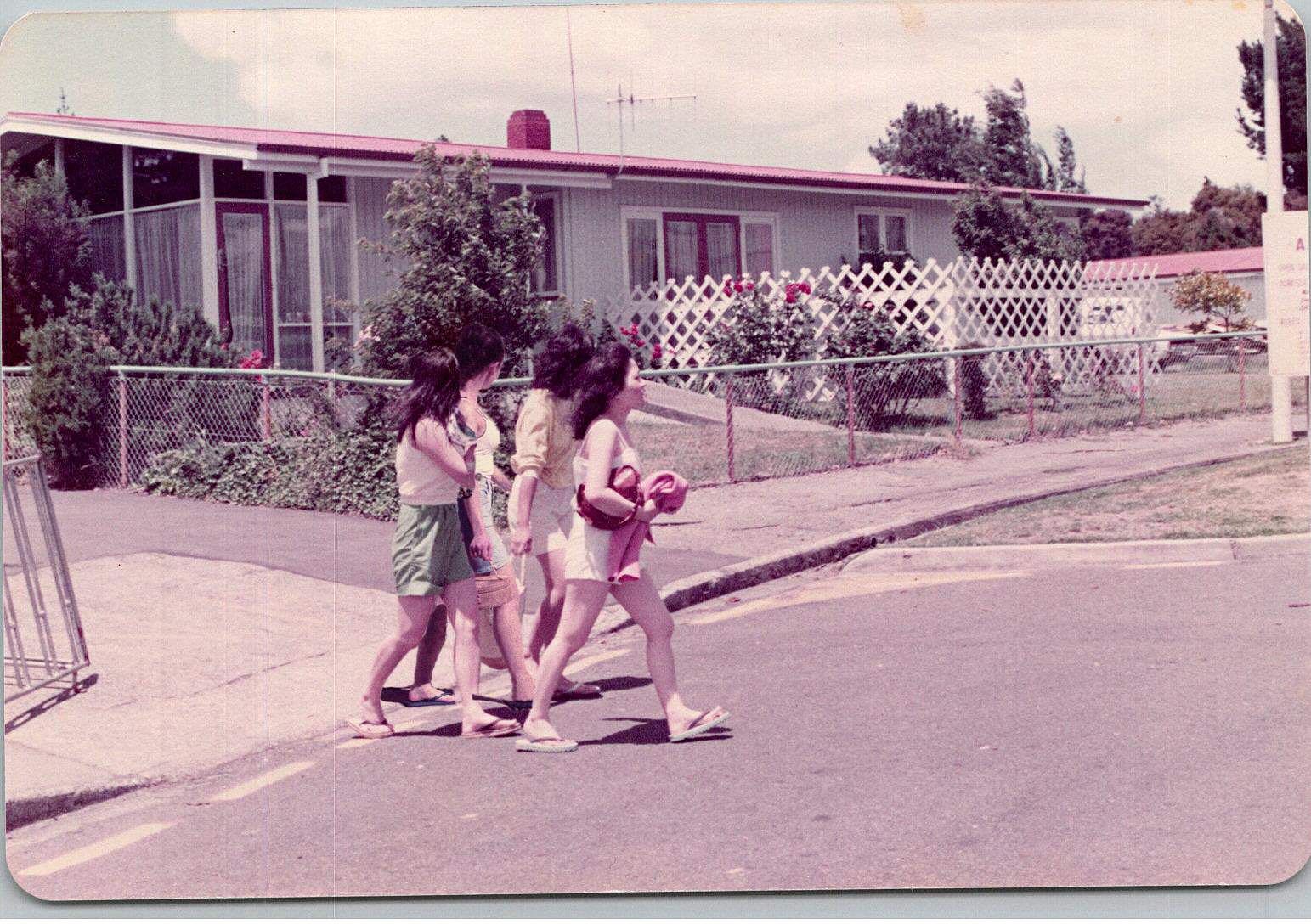 Summertime 1984, 2018, digitally manipulated inkjet print on matte photo paper, 20.4cm x 27.5cm