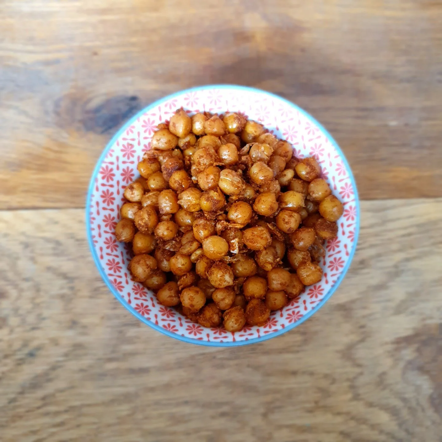 Spicy Garlic Chickpeas