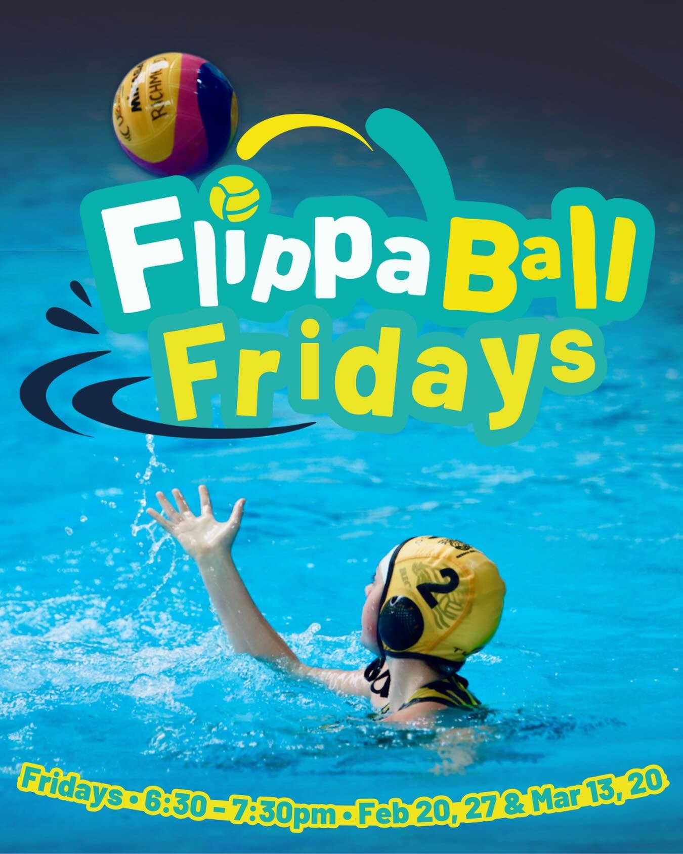 💦 New to water polo? This is where it starts!

Our FlippaBall sessions are back, the perfect introduction to water polo for juniors aged 7&ndash;13.

🤽&zwj;♂️ FlippaBall is a fun, modified, non-contact version of the game designed especially for be