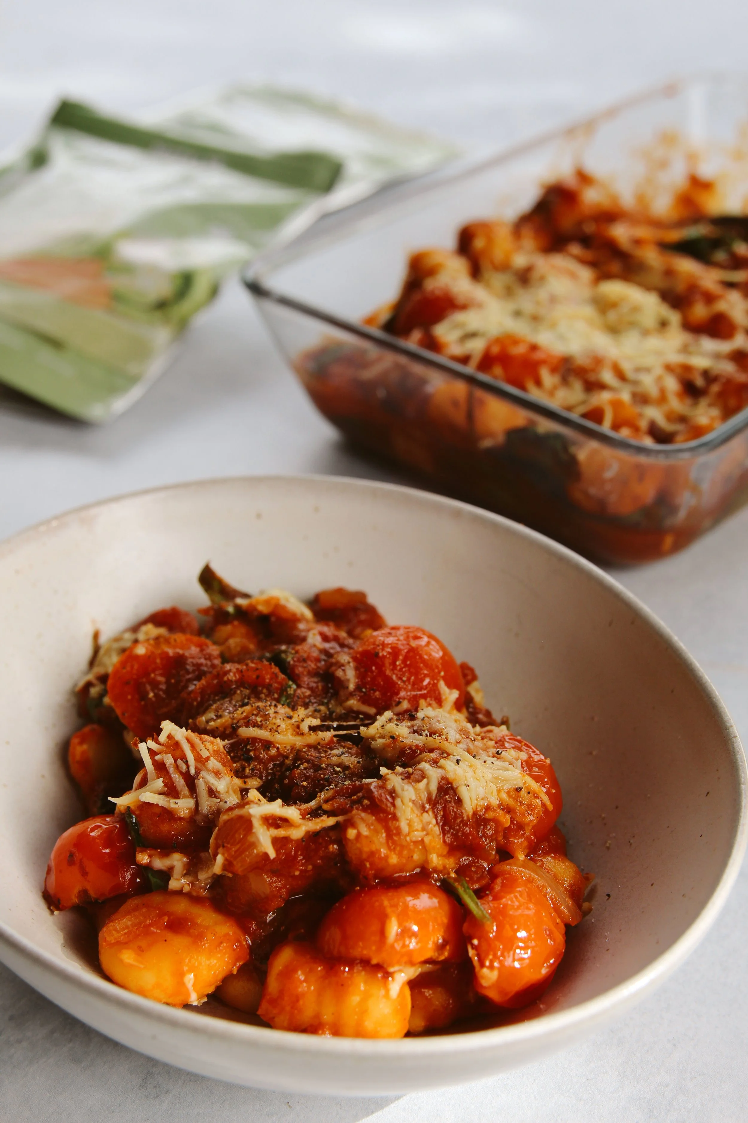Creamy Tomato Gnocchi Bake