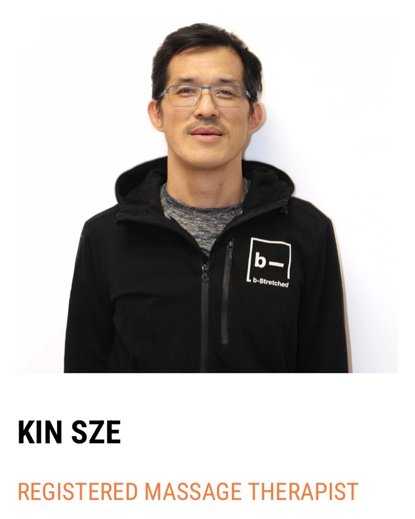 Staff Feature: Kin Sze (RMT &amp; Fascial Stretch Therapist)

Some fun facts about Kin:

- Is a Kung Fu practitioner

-Codes and designs his own websites 

-Likes to grow basil plants 

Book with Kin at our Bay St and Queen West location online at ww