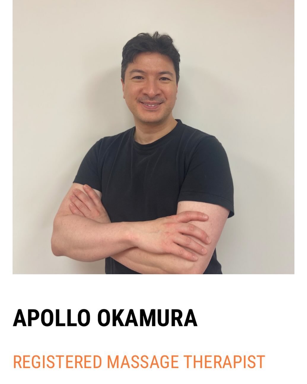 Join us in welcoming RMT Apollo Okamura to the b-Stretched team! 

Graduated in 2020, Apollo Okamura has had the pleasure of working in clinical rehabilitation, luxury spas, and educating future massage therapists as a college instructor. Combining t