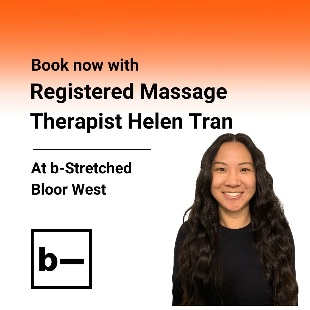 Welcome RMT Helen to our Bloor West team! 

Helen&rsquo;s treatments combine pain relief with deep relaxation, offering a space to slow down and recharge. She believes in taking time for yourself to restore balance and energy for life&rsquo;s demands