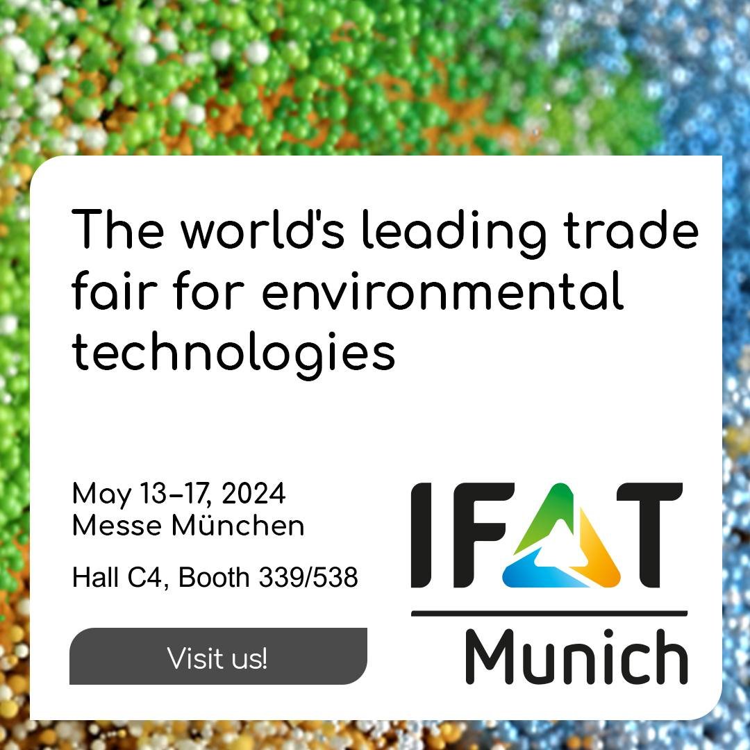 Green Eco Technologies is delighted to be exhibiting the IFAT Exhibition in Munich, Germany from 13th-17th May. 

The world&rsquo;s leading trade fair for water, sewage, waste and raw materials management, IFAT presents a significant opportunity to c