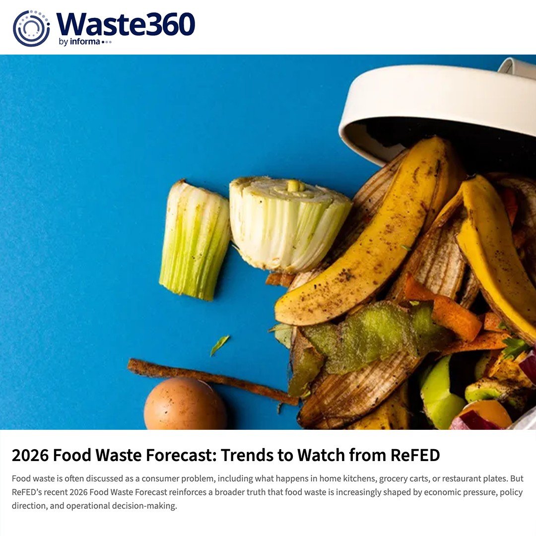 ReFED&rsquo;s 2026 Food Waste Forecast, as reported on by Waste 360, reinforces what we see every day at Green Eco Technologies: food waste reduction and prevention continues to grow as a business, economic, and climate priority. Rising food costs, s