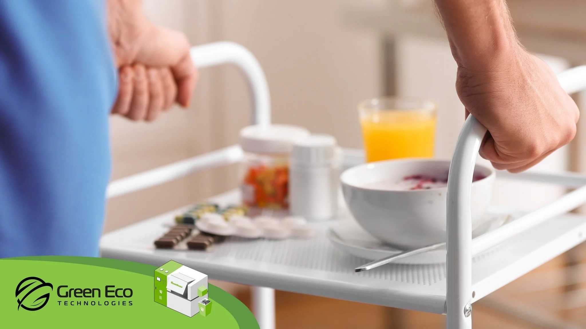 Food waste is an everyday challenge for hospitals and care facilities. From food preparation and plate waste to surplus meals, significant quantities can be generated every day.

With healthcare and care organisations working towards sustainability t