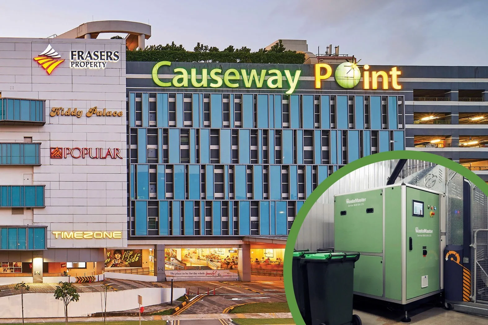 Shopping malls can generate significant amounts of food waste, particularly through busy food courts, restaurants and caf&eacute;s. Managing that waste across multiple operators can be complex, costly and space-intensive.

But what if food waste coul