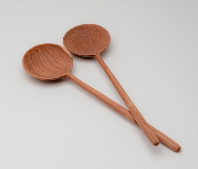 Asili design ethically-made wooden spoons