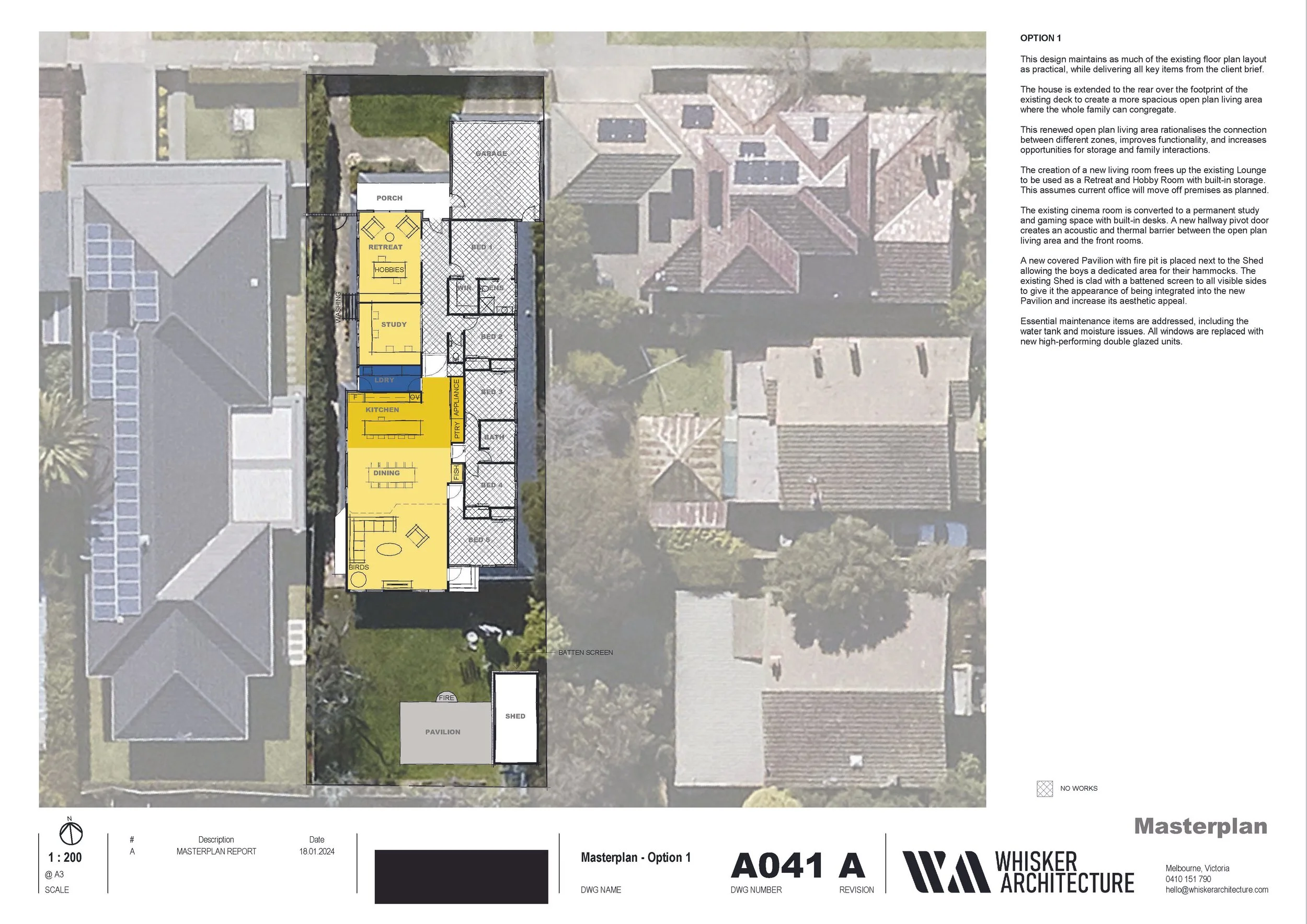 Home Masterplan Report: Step 1 of Design — Whisker Architecture