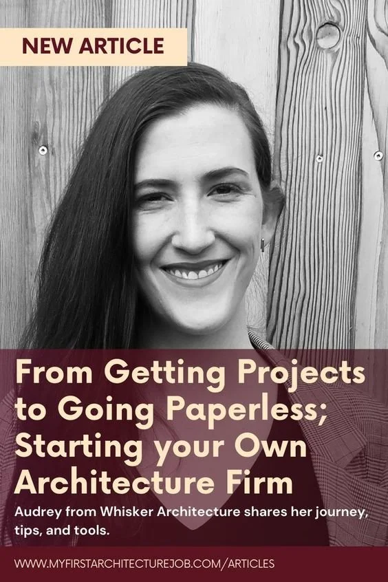 Interview with “My First Architecture Job” — Whisker Architecture