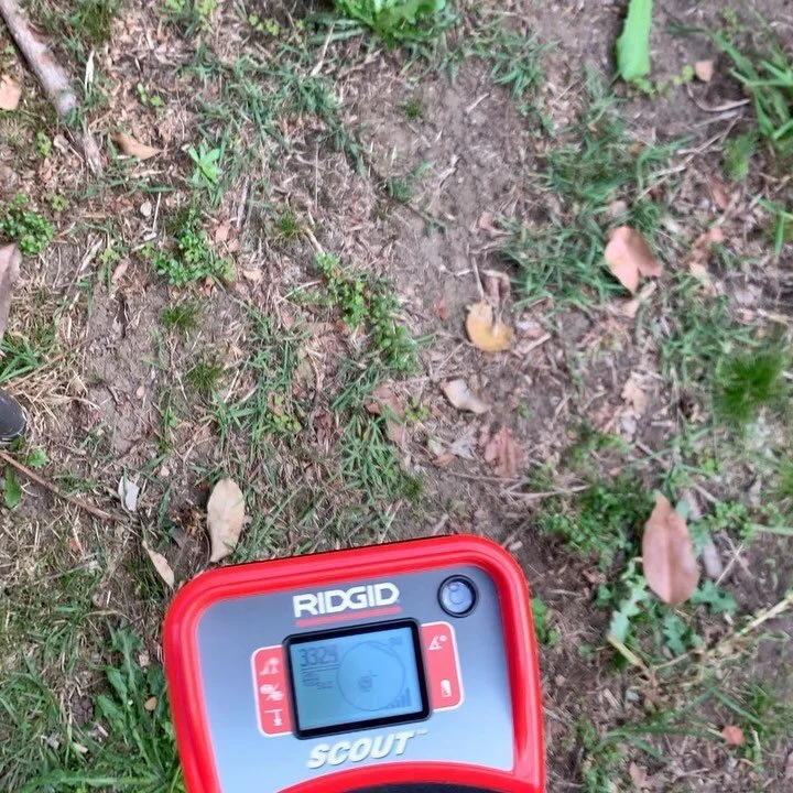 Pipe location made quick and easy with the right gear ✅ saving me time and my customers money @ridgid_australia #plumber #blockeddrains #shireplumber