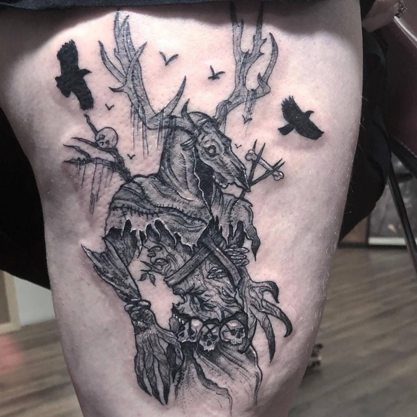 Both of our artists got to do a Leshen from the Witcher games. What do you guys think?