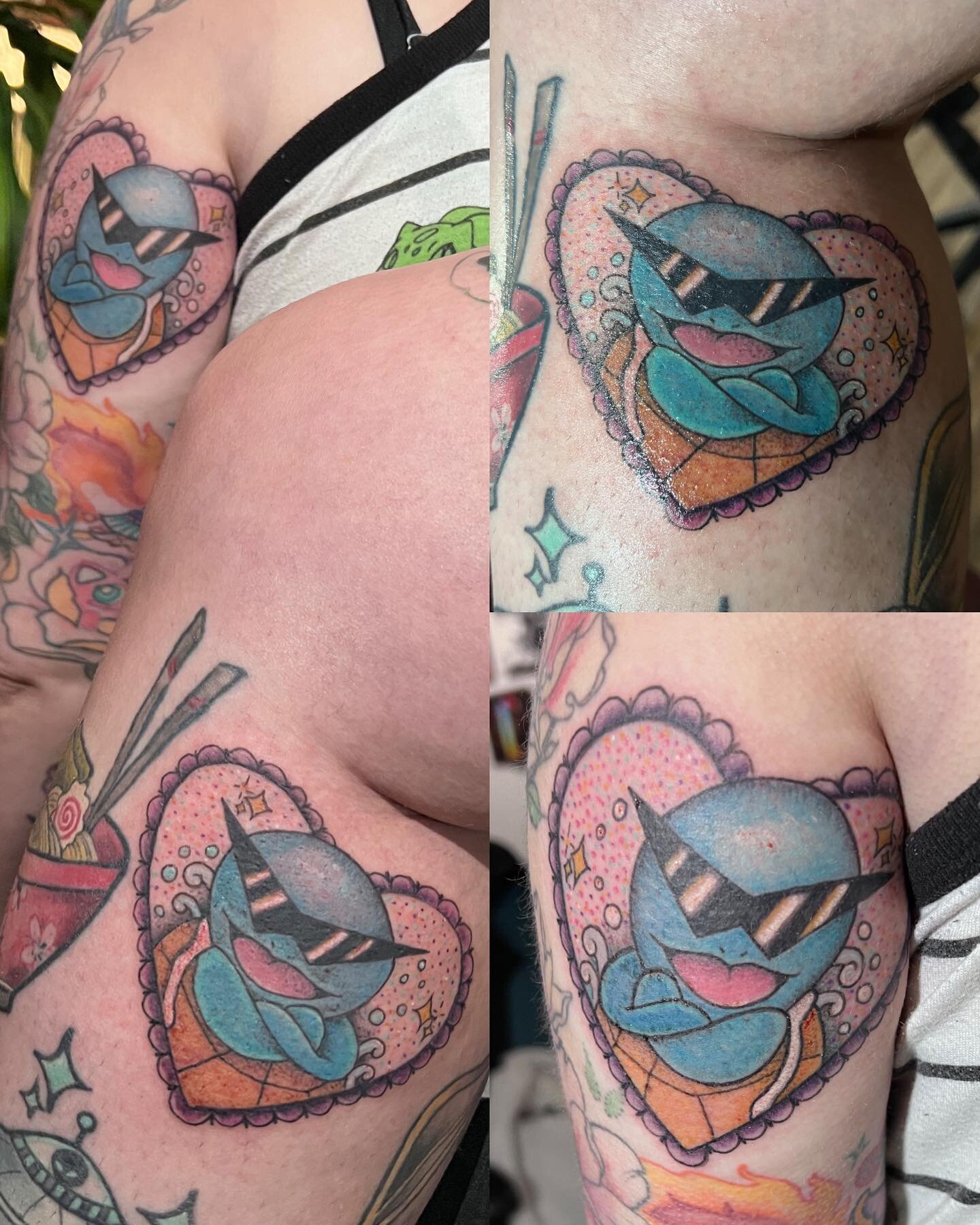 my new squirtle squad tattoo i just thought id share   rpokemon