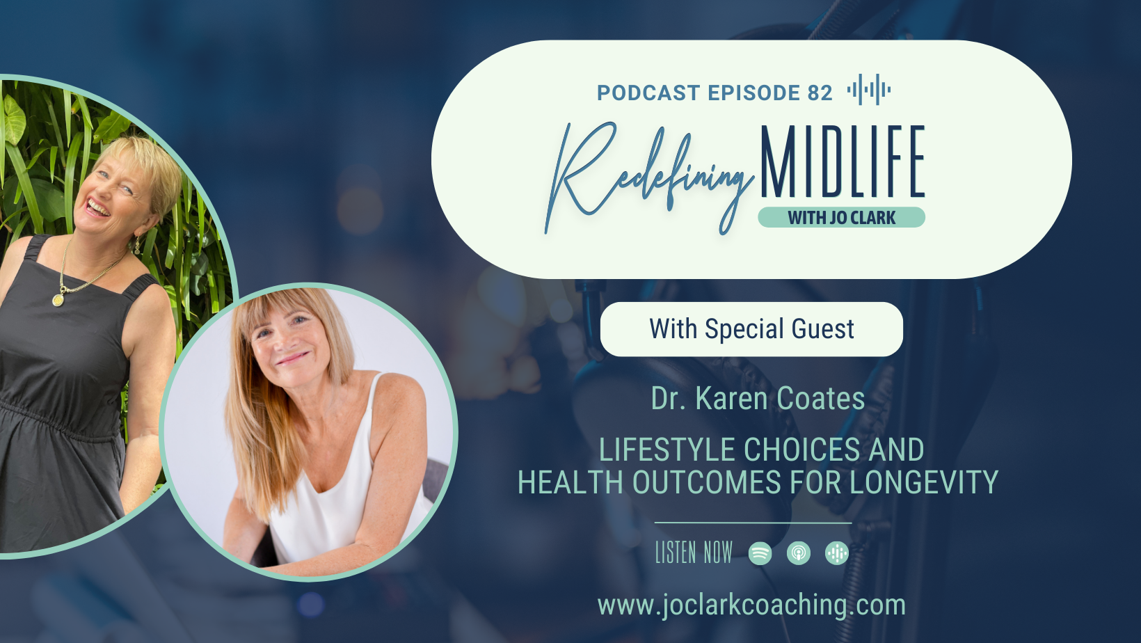  Lifestyle Choices and Health Outcomes for Longevity with Dr. Karen Coates
