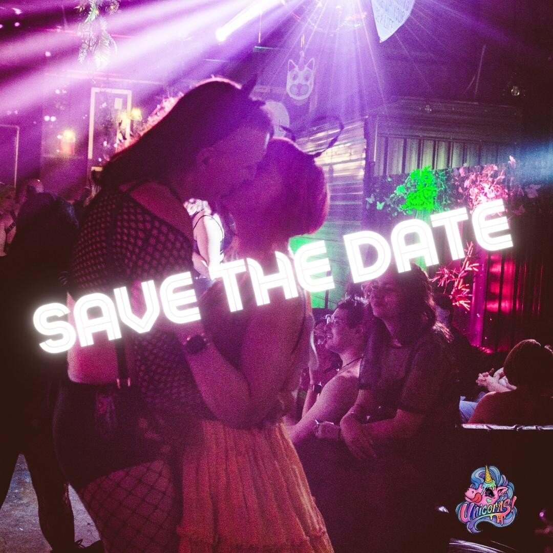 ❤️ SAVE THE DATE ❤️

We may have said bye bye to our giant queer warehouse party, but we already miss you, and want to keep us all connected.

So why don't we have another magical UNICORNS - FRIENDSHIP &amp; DATING!

If you haven't been before, get s