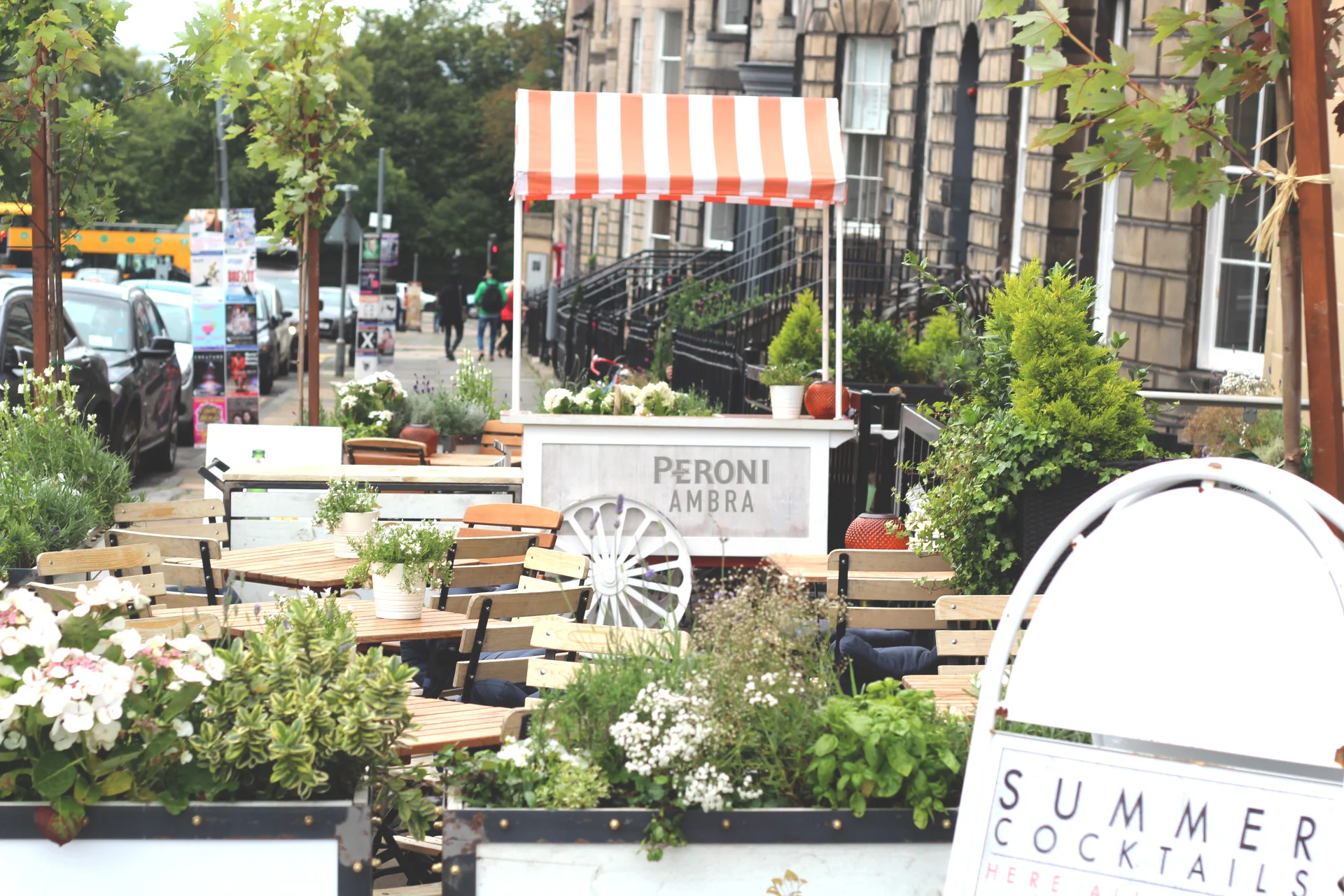 Discover New Peroni Ambra at Copper Blossom Edinburgh*