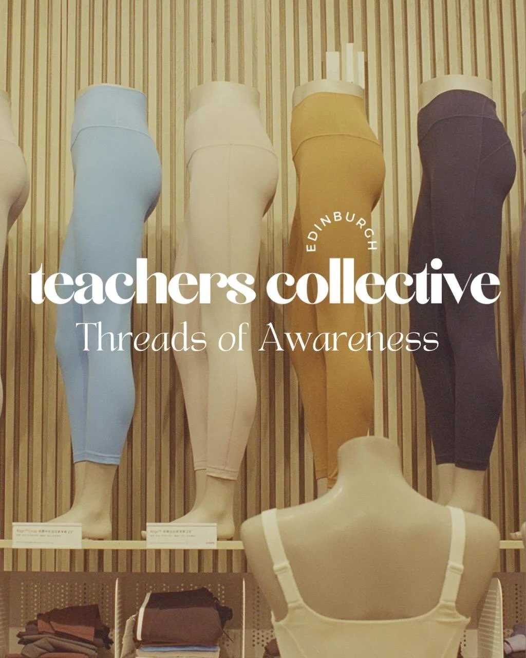 Join me at the next @the.yogashala meetup where I'll be inviting yoga teachers (trainees, newbies or veterans!) to explore how to take the principles of our practice off the mat to act for climate justice, through the lens of our yoga clothing. 

🗓️