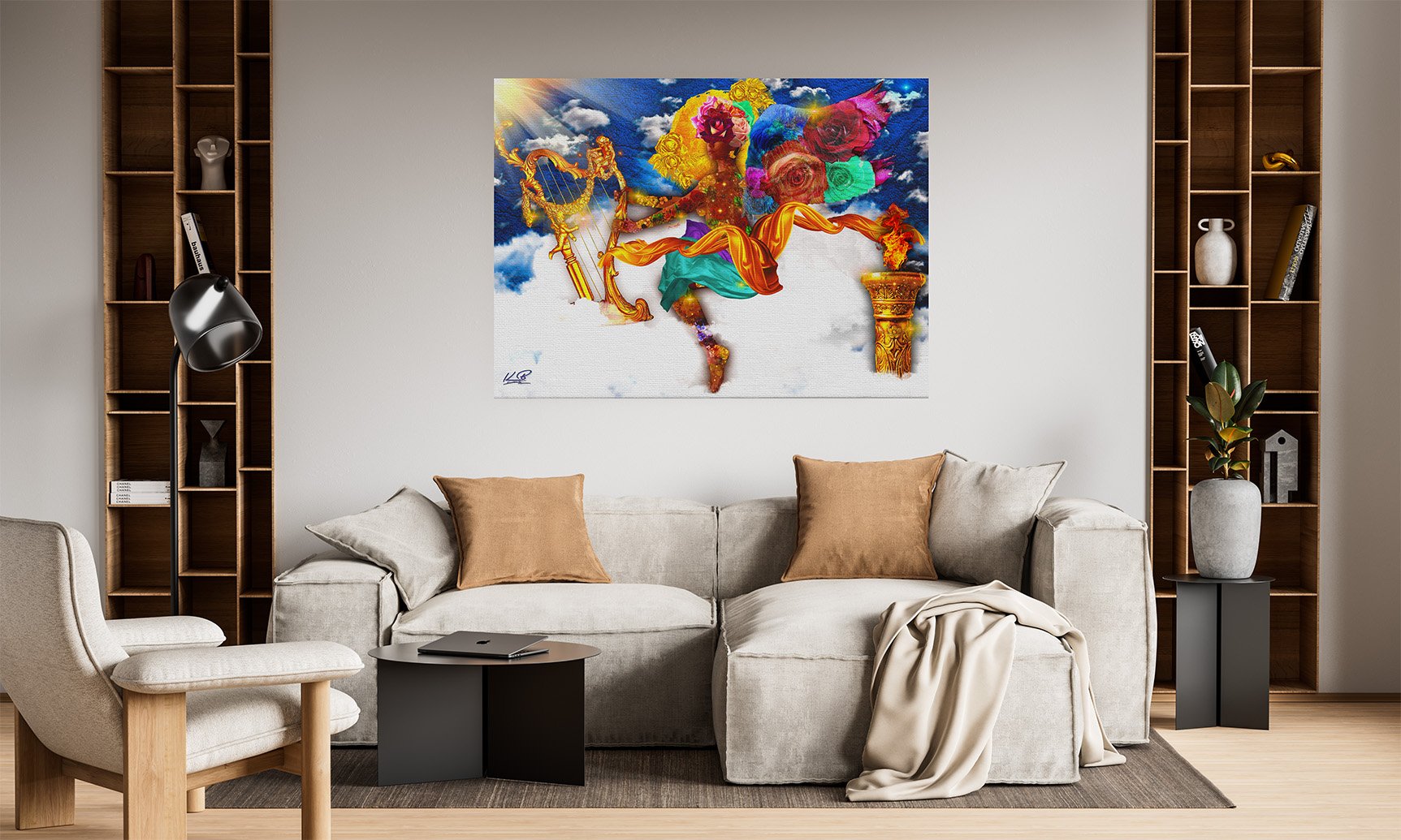 In The Clouds | Canvas