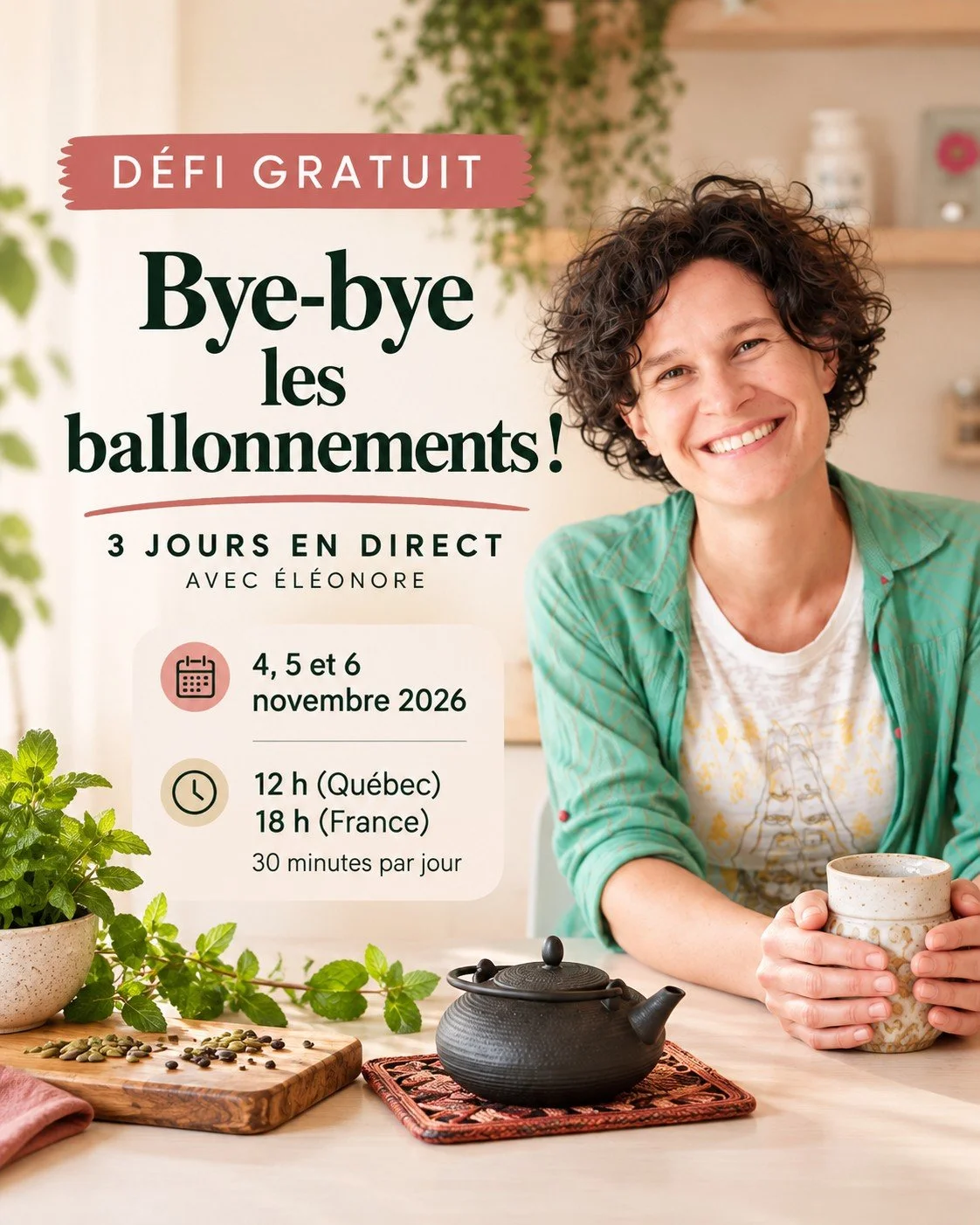 ✤ BYE-BYE LES BALLONNEMENTS !

Vous mangez sainement, vous faites attention &agrave; ce que vous mettez dans votre assiette&hellip; et pourtant, votre ventre continue de gonfler ?

Vous avez peut-&ecirc;tre essay&eacute; de supprimer certains aliment