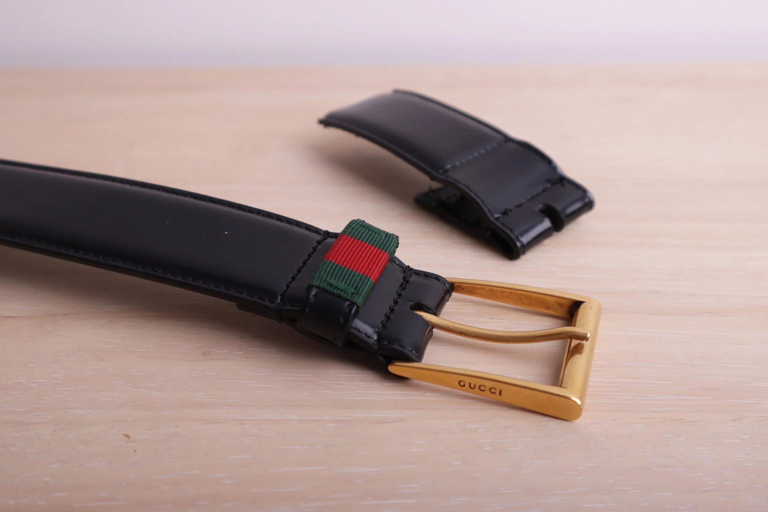 Shortened this Gucci belt