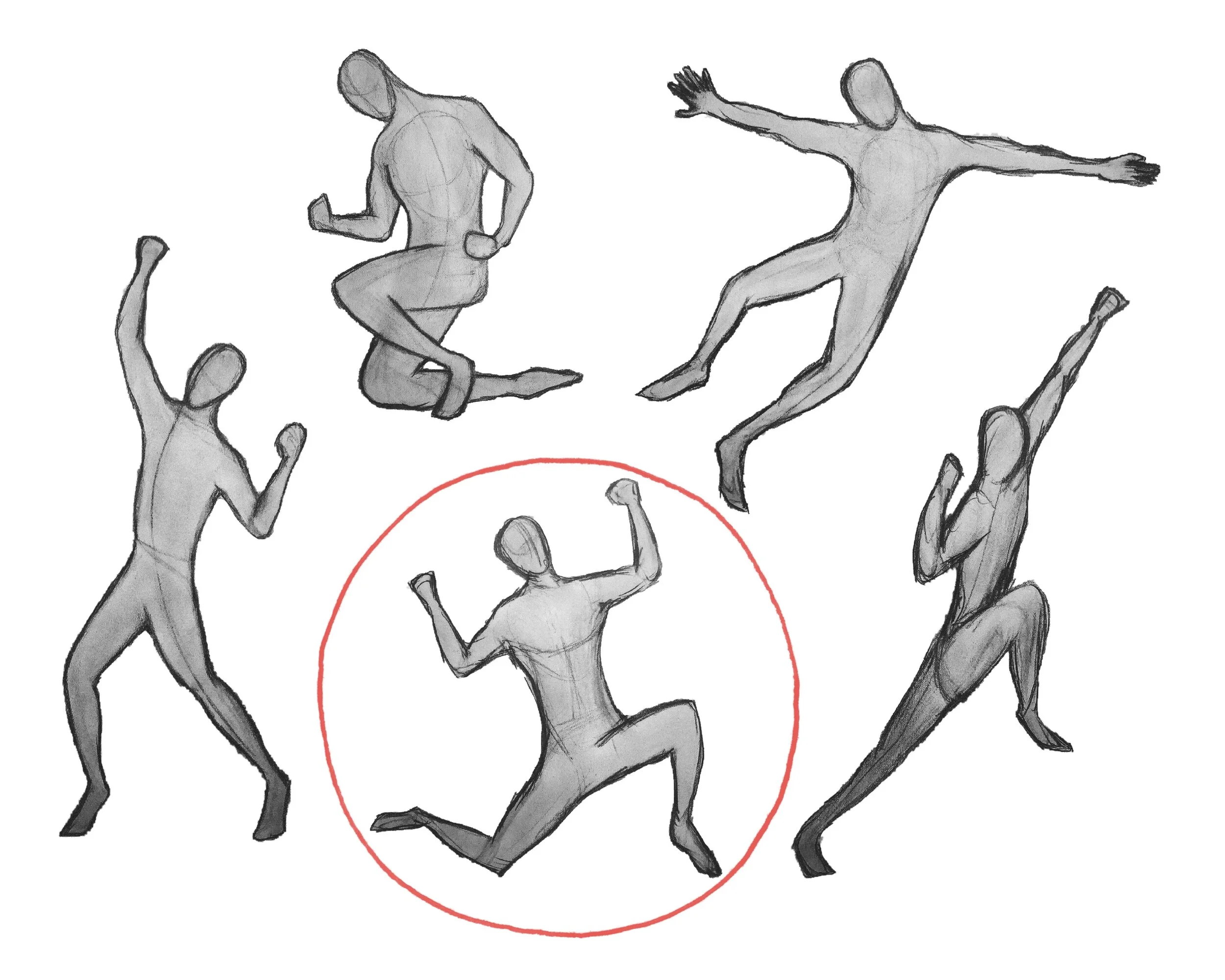 Excitement Poses 2