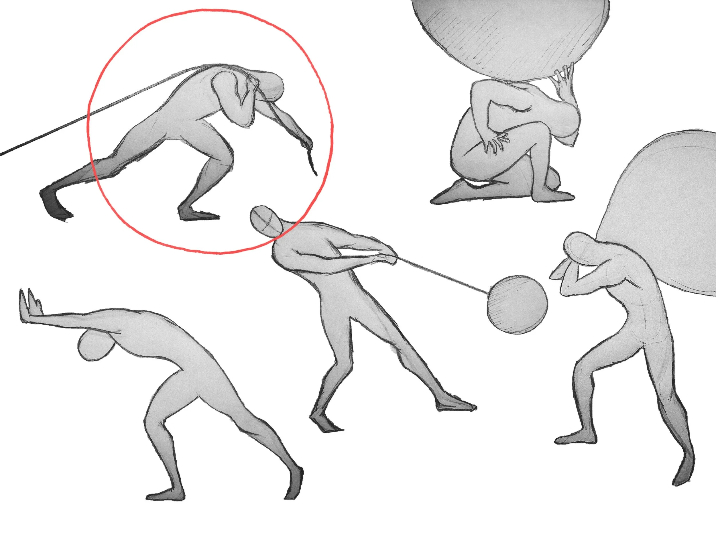 Physical Strength Poses 4