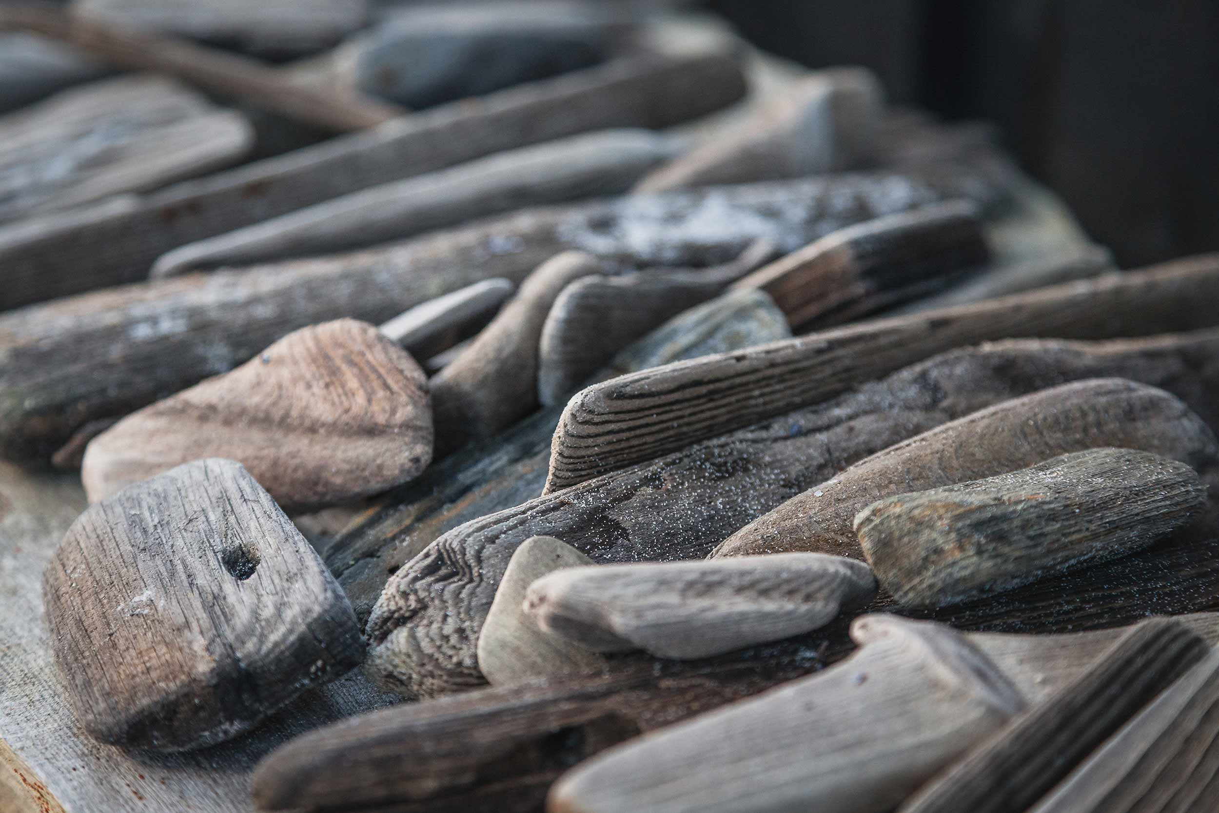 Treibholz sammeln im Winter - wenn das Meer seine Geschichten freigibt