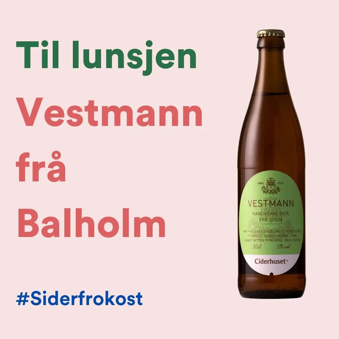 Inviter en sogning til lunsj p&aring; 17. mai!
#siderfrokost