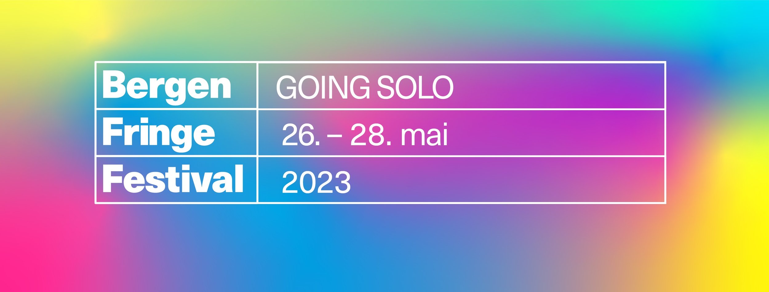 BERGEN FRINGE FESTIVAL TRENGER FRIVILLIGE TIL ÅRETS FESTIVAL! 