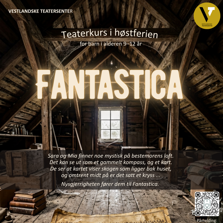 Teaterkurs i høstferien: Fantastica