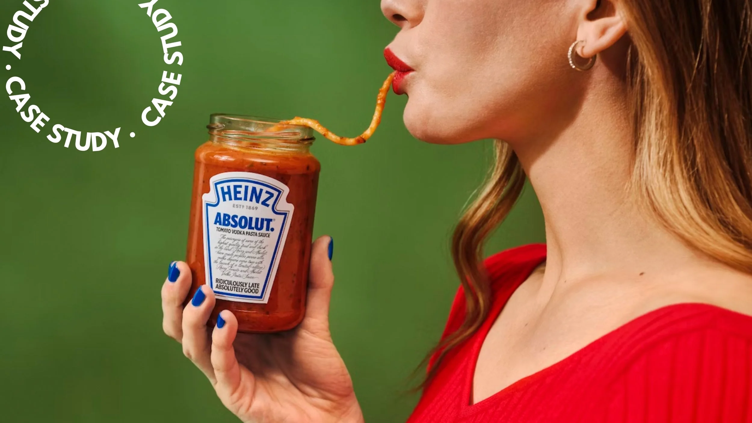 Cobranding Heinz🍅 & Absolut🍸: Qué más da si no te gusta el vodka o la salsa de tomate.