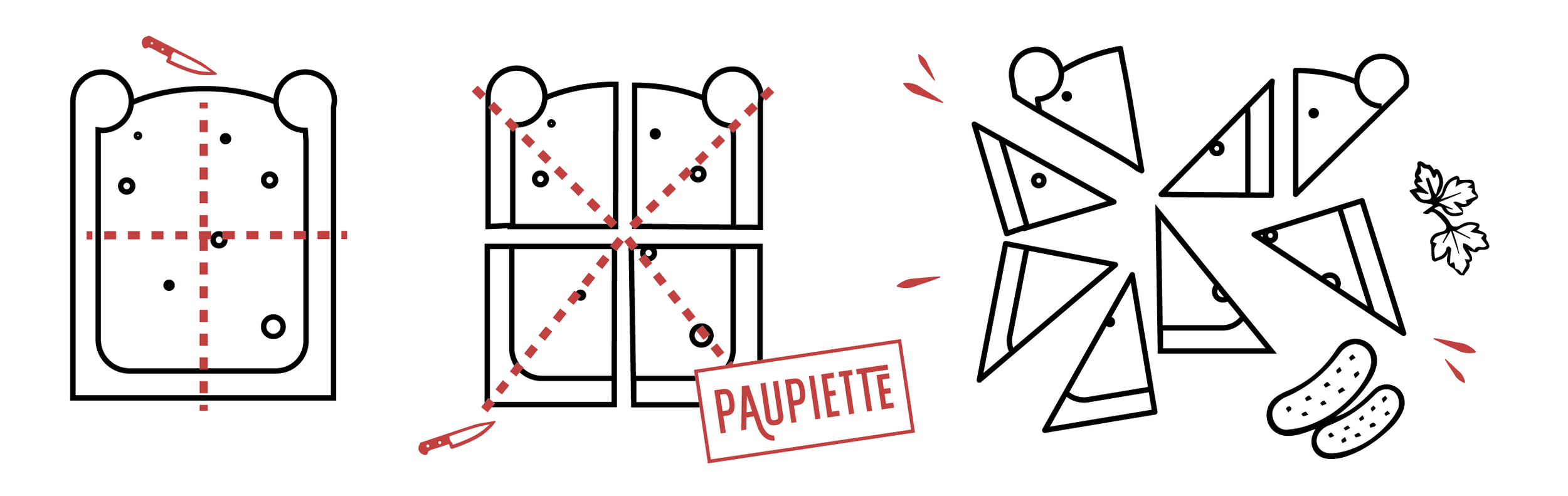 DECOUPE DE PATE CROUTE PAUPIETTE