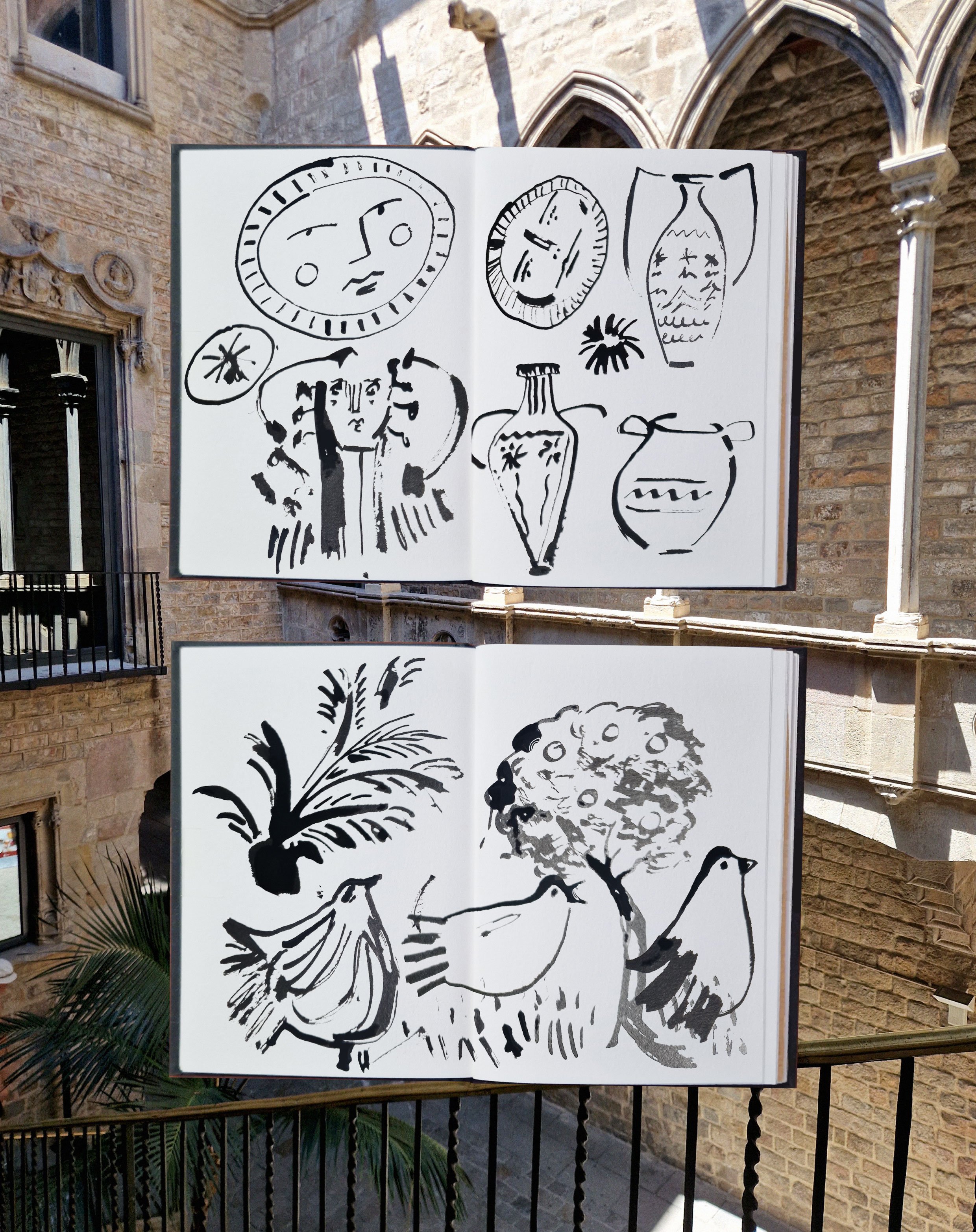  Sketches from the Picasso Museum 