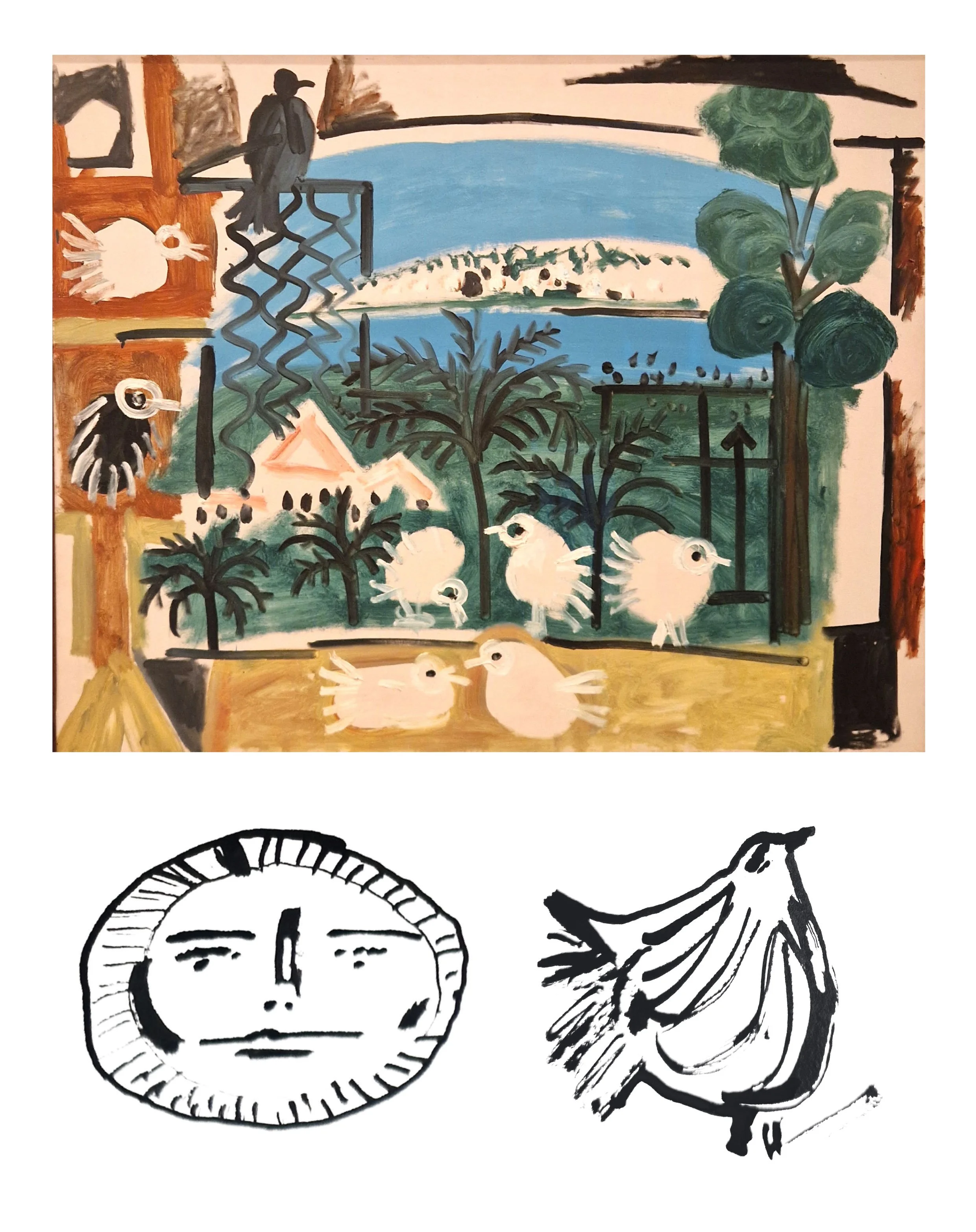  Picasso's Pigeons &amp; sketches 