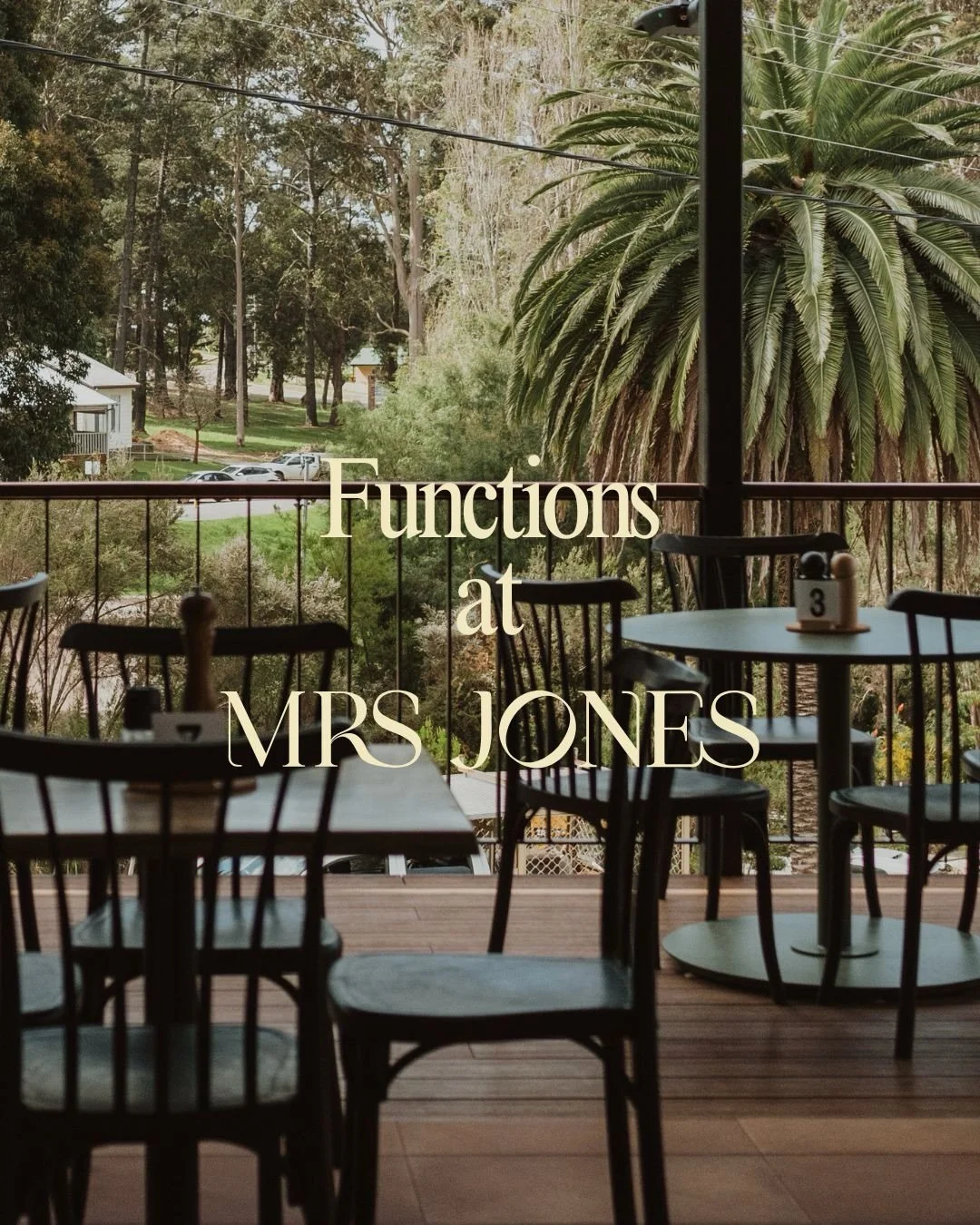 Winter function bookings now open ⭐️

Gather with those you hold closest and celebrate your special moments with us. Set within the historic Old Butter Factory, our venue offers elevated treetop views, an enclosed balcony, a licensed bar, and a truly