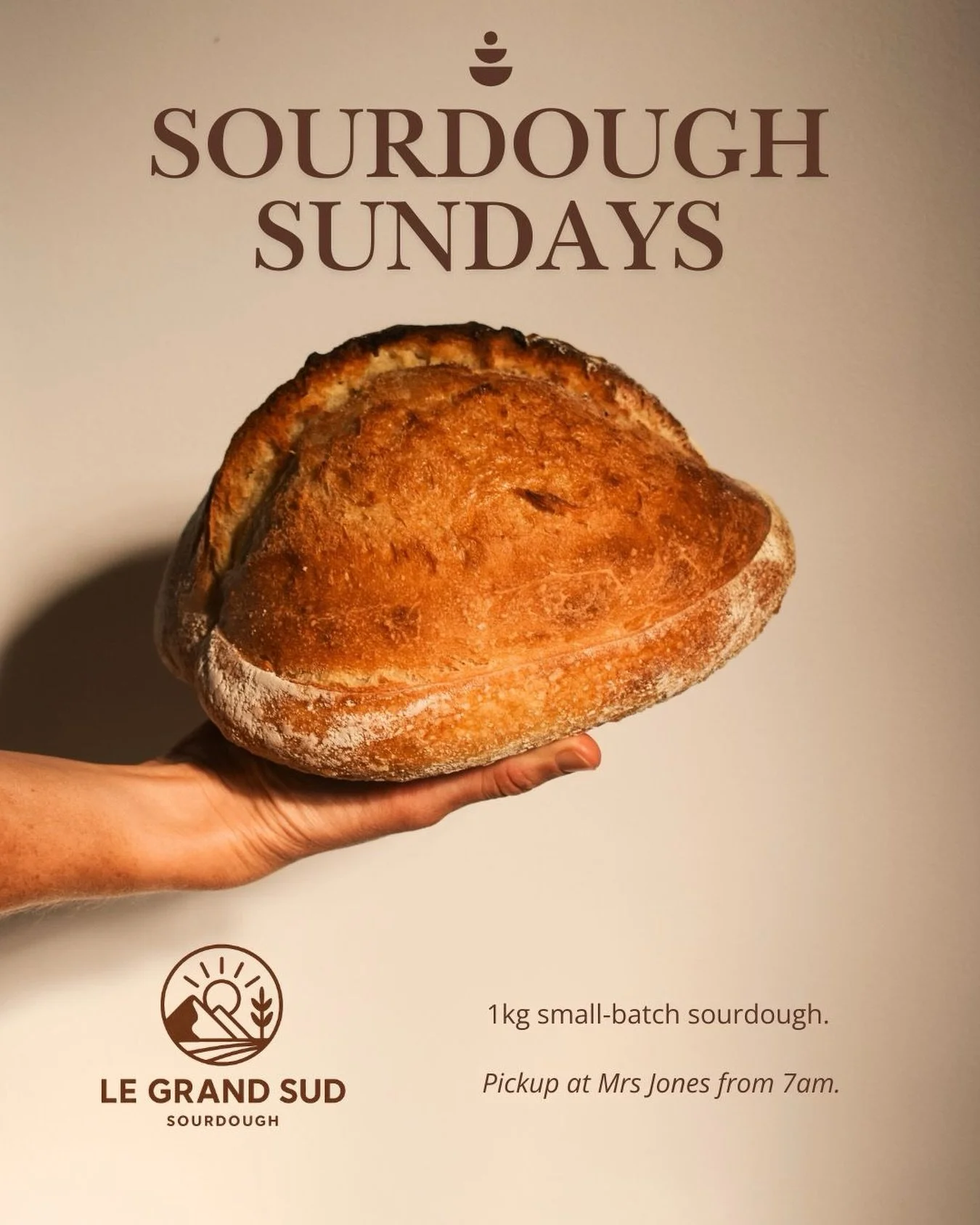 Sundays are for sourdough. Need we say more? 🤎 @legrandsud.au