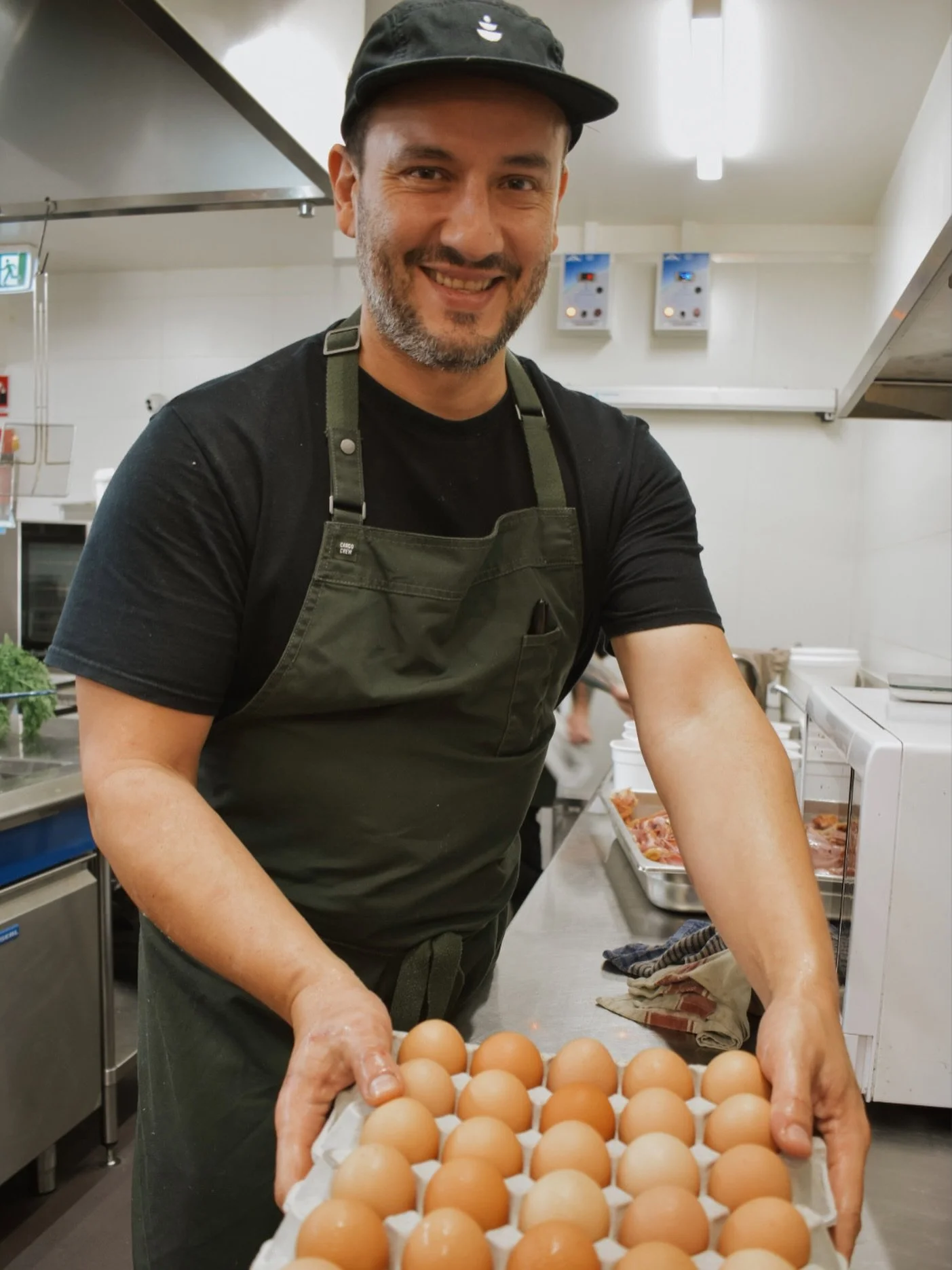 Since our beginning, every egg cracked in the Mrs Jones kitchen has come from @albanyfarmfresheggs 

They&rsquo;re a family-run Great Southern business producing genuinely free-range eggs with a strong focus on quality, freshness and sustainable farm