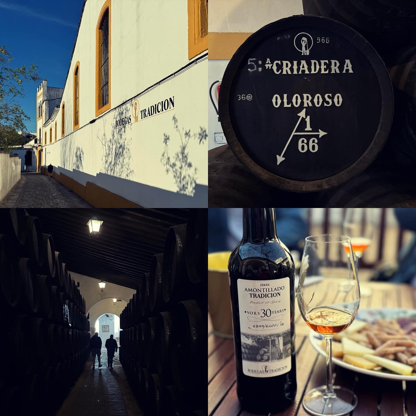 Having ticked off all the major #sherry producers in #jerez over the years, there was a one property I had never managed to visit - @bodegastradicion - a most interesting producer who focusses mainly on VORs expressions. I was pleased to finally enjo