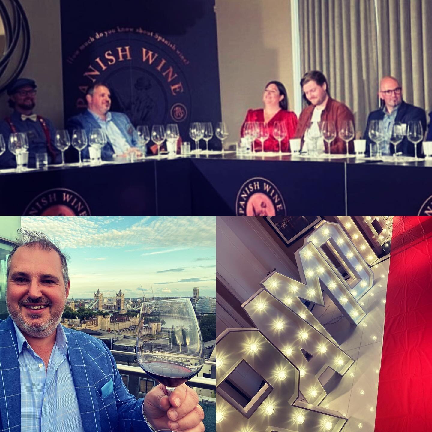 Great fun competing as a Grand Finalist @ramonbilbao_uk #spanishwinemasters last night @fourseasons 10 Trinity Square - a very impressive property with great views of #towerbridge Sadly the trophy isn&rsquo;t coming back to Scotland with me this time