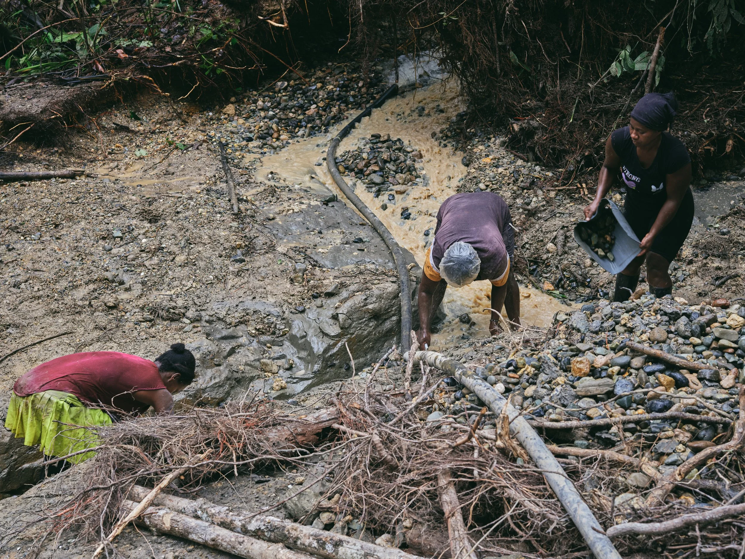 	
Documentary Photography, Villa Contó, A Village of Women Miners project, 2024.