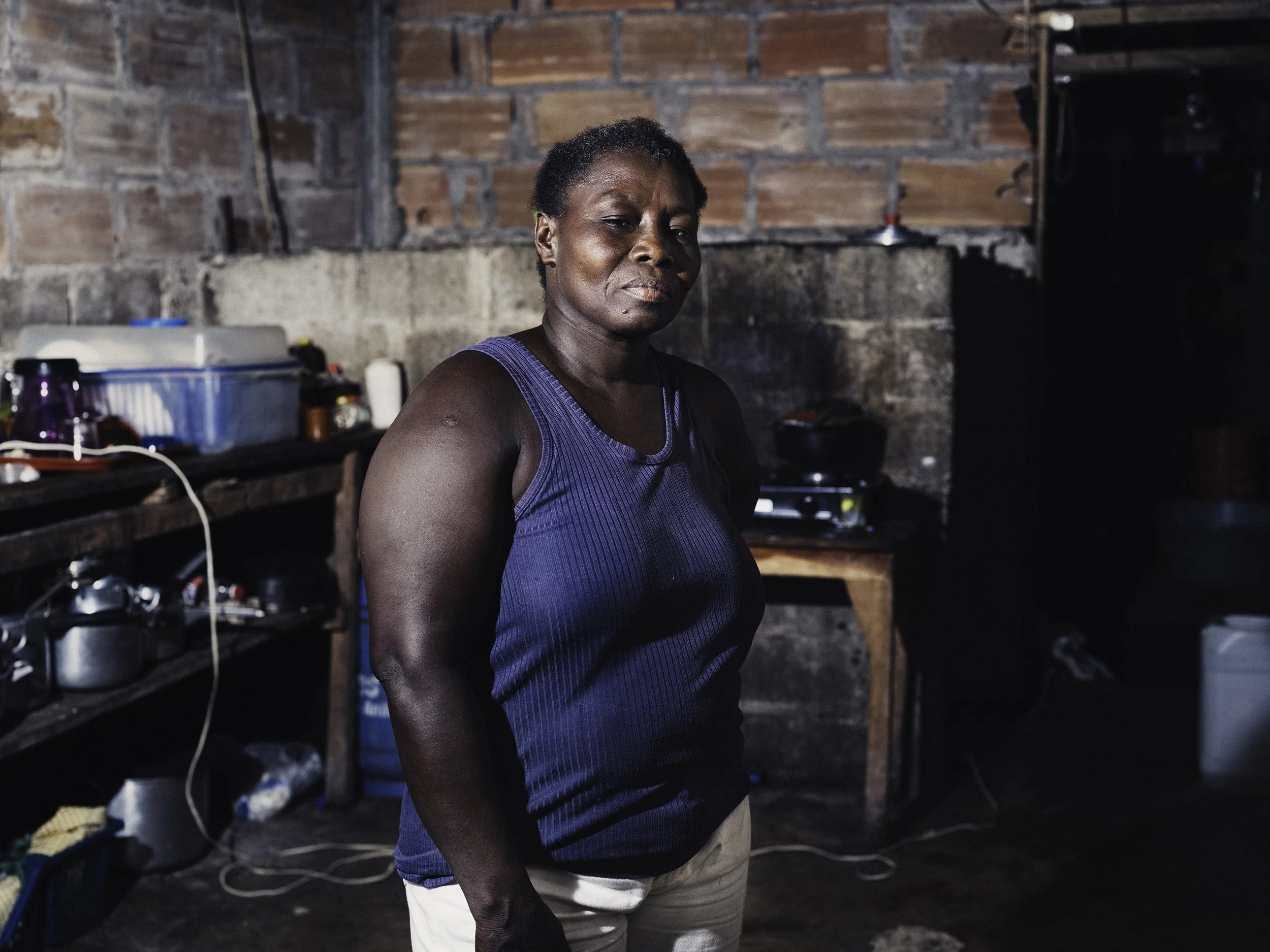 	
Environmental portrait and Documentary Photography, Villa Contó, A Village of Women Miners project, 2024.